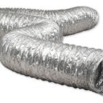 DUNDAS JAFINE ProFlex BTD48 Transition Duct, 8 ft L, Aluminum