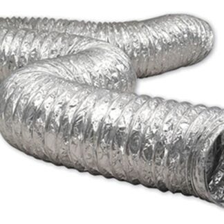 DUNDAS JAFINE ProFlex BTD48 Transition Duct, 8 ft L, Aluminum