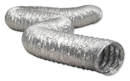 DUNDAS JAFINE ProFlex BTD48 Transition Duct, 8 ft L, Aluminum