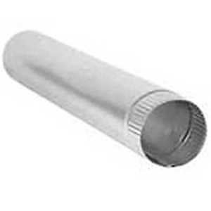 DUNDAS JAFINE P4E20ZW Dryer Vent Pipe, Aluminum Sells in Quantity of 20