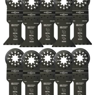 Imperial Blades Starlock IBSL340-10 Standard Blade, 18 TPI, Bi-Metal, 10/PK