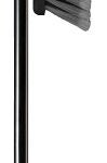 Simple Spaces 3024 Push Broom, 24 in L Trim, 55-1/8 in L, Threaded, Metal Handle