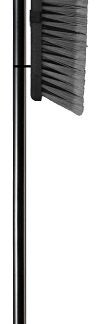 Simple Spaces 3024 Push Broom, 24 in L Trim, 55-1/8 in L, Threaded, Metal Handle