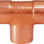 Elkhart Products 111 Series 32866 Pipe Tee, 1-1/4 in, Sweat, Copper