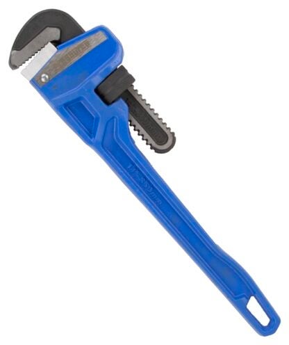 Vulcan JL40114 Pipe Wrench, 38 mm Jaw, 14 in L, Serrated Jaw, Die-Cast Carbon Steel, Powder-Coated, Heavy-Duty Handle