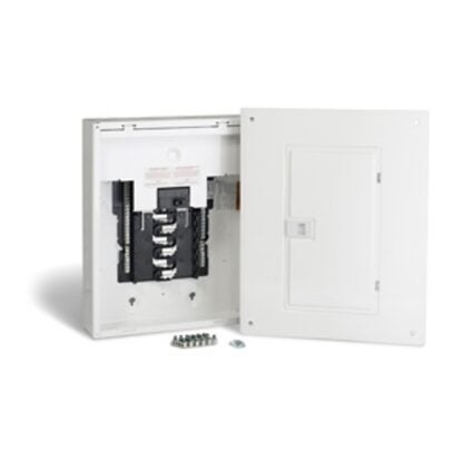 Square D Homeline CHOM1224M60GC Load Center, 60 A, 12 -Space, 24 -Circuit, Tandem, NEMA 1 Enclosure, Wall Mounting