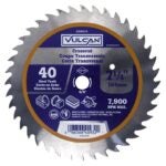 Vulcan 409320OR Circular Saw Blade, 7-1/4 in Dia, 5/8 and 13/16 Diamond in Arbor Sells in Quantity of 10