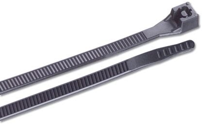 CALTERM 73272 Cable Tie, 6/6 Nylon, Black