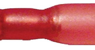 CALTERM 65741 Connector, 22 to 18 AWG Wire, Copper Contact, Red