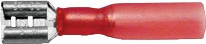 CALTERM 65741 Connector, 22 to 18 AWG Wire, Copper Contact, Red