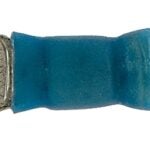 CALTERM 65711 Ring Terminal, 16 to 14 AWG Wire, Copper Contact, Blue