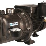 Burcam 506221P Jet Pump, 8.4, 4.2 A, 115/230 V, 0.75 hp, 25 ft Max Head, Thermoplastic