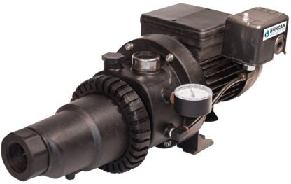 Burcam 506721P Jet Pump, 9 A, 115/230 V, 0.75 hp, 70 ft Max Head, 13 gpm, Plastic