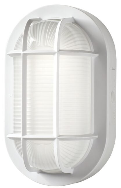 ETI MB Series 504071020 Oval Marine Bulkhead Light, 120/277 V, 6.9 W, LED Lamp, 135.4 to 180 deg Beam, 870 Lumens