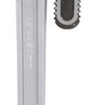 Vulcan JL40141 Pipe Wrench, 50 mm Jaw, 18 in L, Serrated Jaw, Aluminum, Powder-Coated, Heavy-Duty Handle