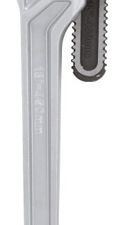 Vulcan JL40141 Pipe Wrench, 50 mm Jaw, 18 in L, Serrated Jaw, Aluminum, Powder-Coated, Heavy-Duty Handle