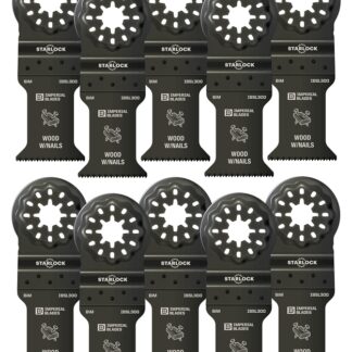 Imperial Blades Starlock IBSL300-10 Standard Blade, 18 TPI, Bi-Metal, 10/PK