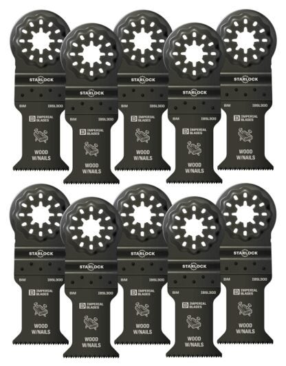 Imperial Blades Starlock IBSL300-10 Standard Blade, 18 TPI, Bi-Metal, 10/PK