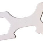 ProSource T162-3L Wrench, 9 in L, Steel, Nickel Plated