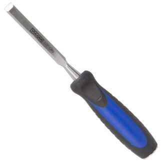 Vulcan JL-CH2 Chisel, 1/2 in Tip, 9-7/8 in OAL, CRV Blade, Ergonomic Grip Handle