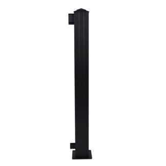 Regal RP4C-TB Corner Post, Aluminum, Textured Black, Powder-Coated