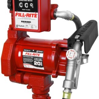 Fill-Rite FR701V Fuel Transfer Pump, Motor: 1/3 hp, 115 VAC, 5.5 A, 1725 rpm, 30 min Duty Cycle, 3/4 in Outlet, Iron