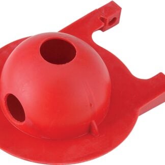 Korky 2021FR Toilet Flapper, Specifications: 3 in Size, Rubber, Red