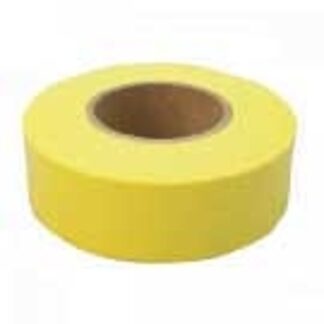 CH Hanson 17005 Flagging Tape, 150 ft L, 1-3/16 in W, Fluorescent Yellow, PVC