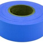 CH Hanson 17023 Flagging Tape, 300 ft L, 1-3/16 in W, Blue, Polyethylene