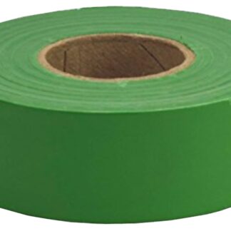 CH Hanson 17026 Flagging Tape, 300 ft L, 1-3/16 in W, Green, Polyethylene