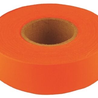 CH Hanson Sub-Zero Series 17007 Flagging Tape, 150 ft L, 1-3/16 in W, Fluorescent Orange, PVC