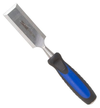 Vulcan JL-CH6 Chisel, 1-1/2 in Tip, 10-1/4 in OAL, CRV Blade, Ergonomic Grip Handle