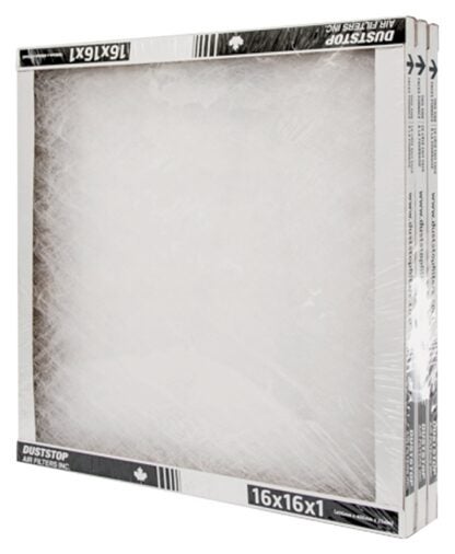 Duststop 11-16163 Air Filter, 16 in L, 16 in W Sells in Quantity of 4