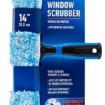 Unger Professional 983920 Window Scrubber, 14 in L Head, Plastic Head