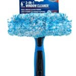 Unger Professional 981600 2-In-1 Window Cleaner, 6 in L Head, Plastic Head, 3.54 in L