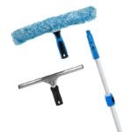 Unger Professional Total Pro 988900 Window Cleaning Kit, Aluminum/Plastic/Rubber