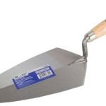 Vulcan 16610 Brick Trowel, 10 in L Blade, 5.375 in W Blade, HCS Blade, Hardwood Handle