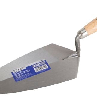 Vulcan 16610 Brick Trowel, 10 in L Blade, 5.375 in W Blade, HCS Blade, Hardwood Handle