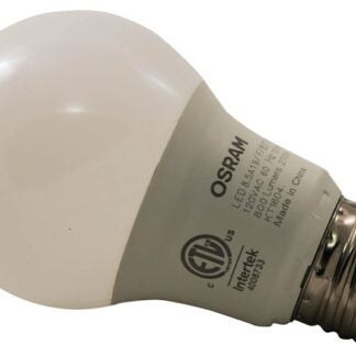 Sylvania 73888 LED Bulb, General Purpose, A19 Lamp, 60 W Equivalent, E26 Lamp Base, Frosted, Warm White Light