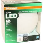 Sylvania 75081 Ceiling Light, Non-Dimmable, Glass Sells in Quantity of 2