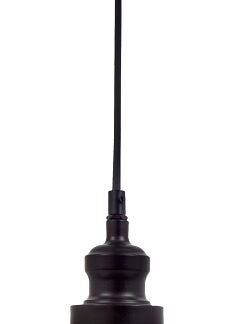 Sylvania 75512 Pendant Light, 120 V, 6.5 W, 1-Lamp, LED Lamp, 800 Lumens Lumens, 2700 K Color Temp, Metal Fixture, 2/CS