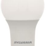 Sylvania 74322 LED Bulb, General Purpose, A19 Lamp, 60 W Equivalent, GU24 Lamp Base, Frosted, 2700 K Color Temp