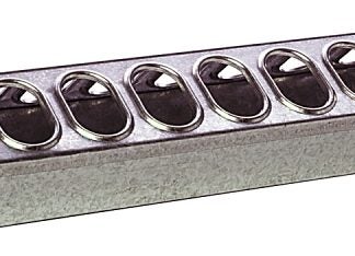 Miller 9822 Poultry Ground Feeder, 22-Compartment, Rolled Edge, Steel, Galvanized