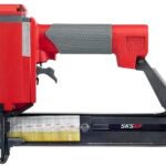 Senco 300184N Medium-Heavy Wire Stapler, 7/16 in W Crown, 3/4 to 1-1/2 in L Leg, 145 Magazine, 2.16 scfm Air