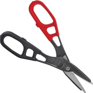 Malco Andy Snip MV12 Combination Snip, 12 in OAL, 3 in L Cut, Left, Right Cut, Steel Blade, Vinyl Grip Handle