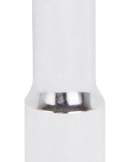 Vulcan MT6487804 Drive Socket, 6 mm Socket, 1/4 in Drive, 6-Point, Chrome Vanadium Steel, Chrome