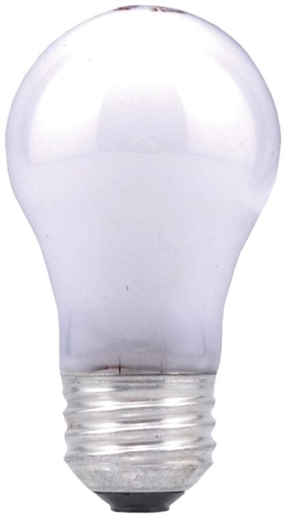 Sylvania 10015 Incandescent Bulb, 15 W, A15 Lamp, Medium E26 Lamp Base, 65 Lumens, 2500 K Color Temp, Soft White Light Sells in Quantity of 12