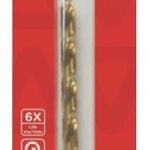 Task T92316 Drill Bit, 3/16 in Dia, 1/PK