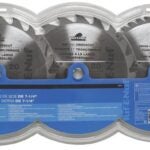 Tuf-E-Nuf 09975 Circular Saw Blade Set, 7-1/4 in Dia, Carbide Cutting Edge