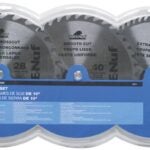 Tuf-E-Nuf 09974 Circular Saw Blade Set, 10 in Dia, Carbide Cutting Edge